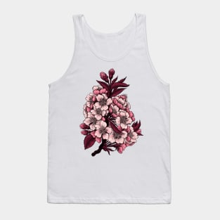 Cherry blossom branch Tank Top